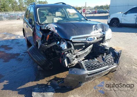 2015 Subaru Forester 2.5I Premium from USA, damaged, VIN JF2SJADC0FH502843